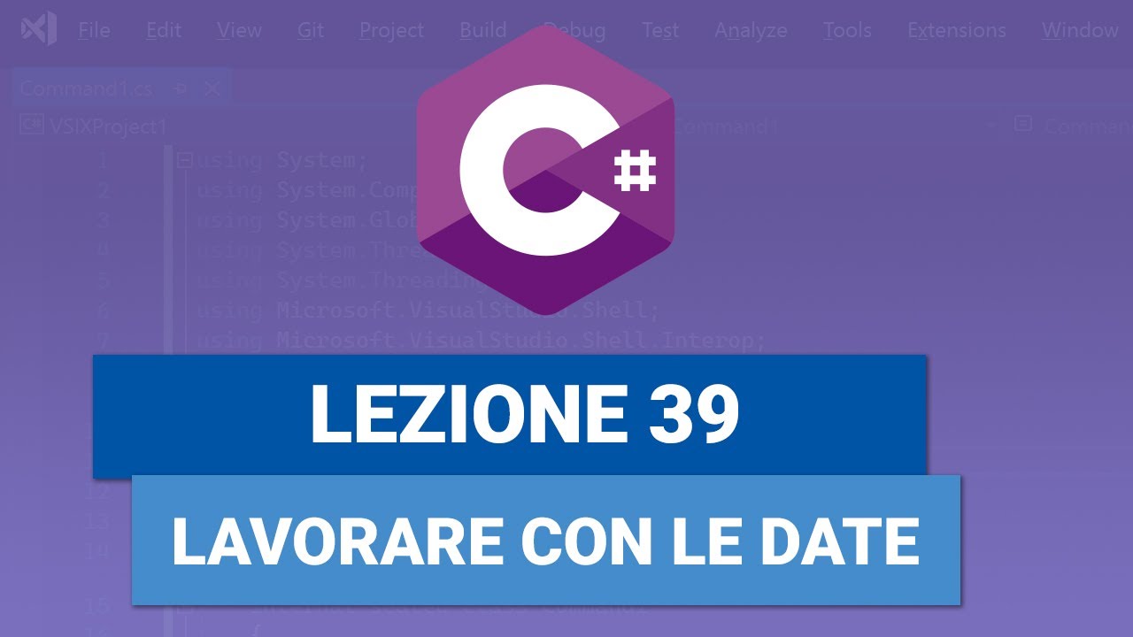 Lavorare con Date (Datetime) - C# TUTORIAL ITALIANO 39