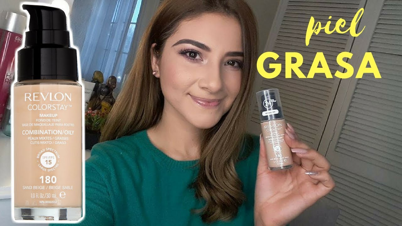 REVLON COLORSTAY |PIEL GRASA| RESEÑA| Dulce FloresB