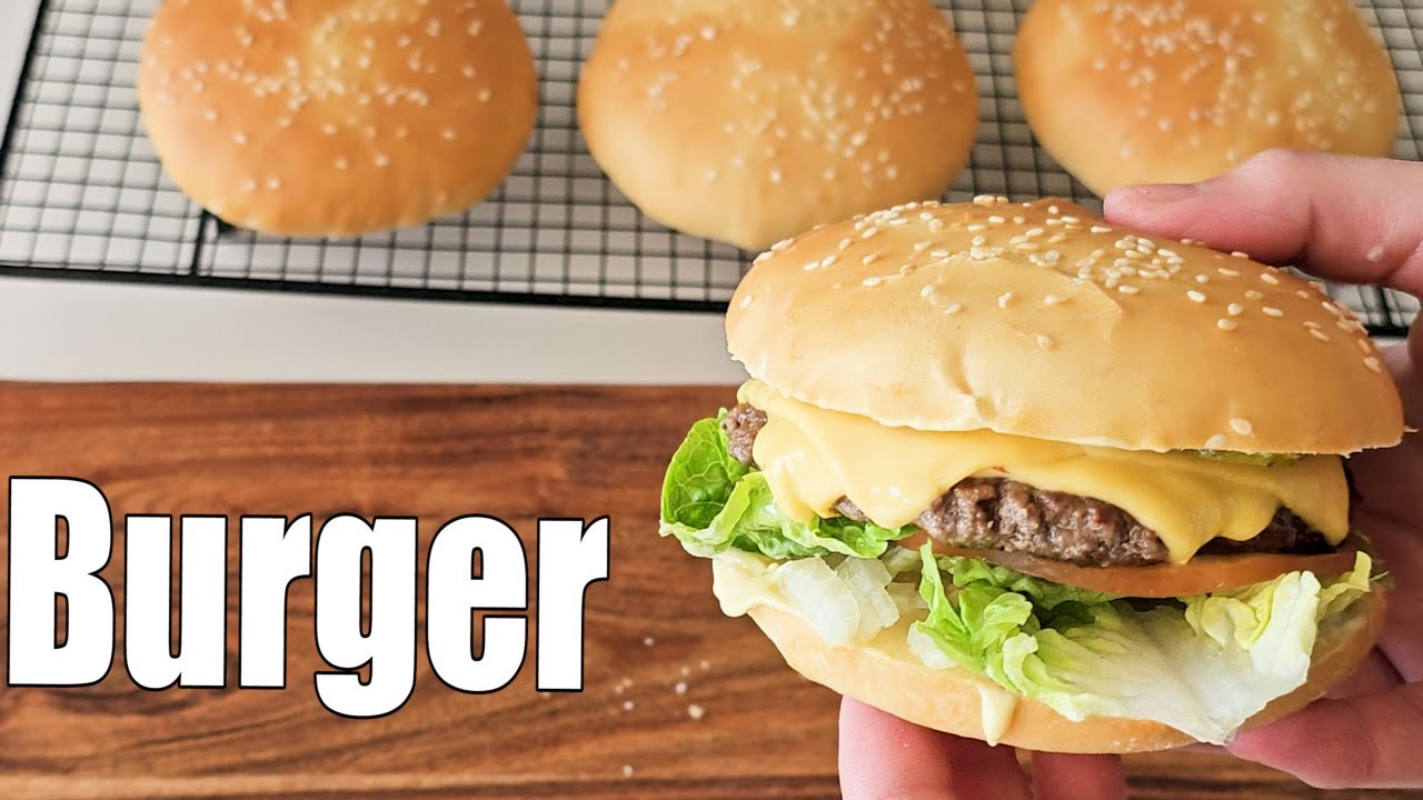 Как приготовить домашний хлеб для бургеров (CLASSIC BURGER BREAD) Простой и быстрый рецепт