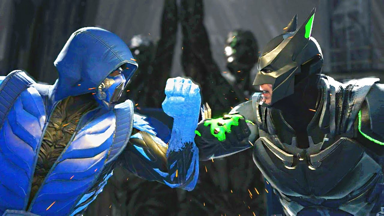 Injustice 2 - Sub Zero vs Batman - All Intro Dialogue, Super Moves And Clash Quotes