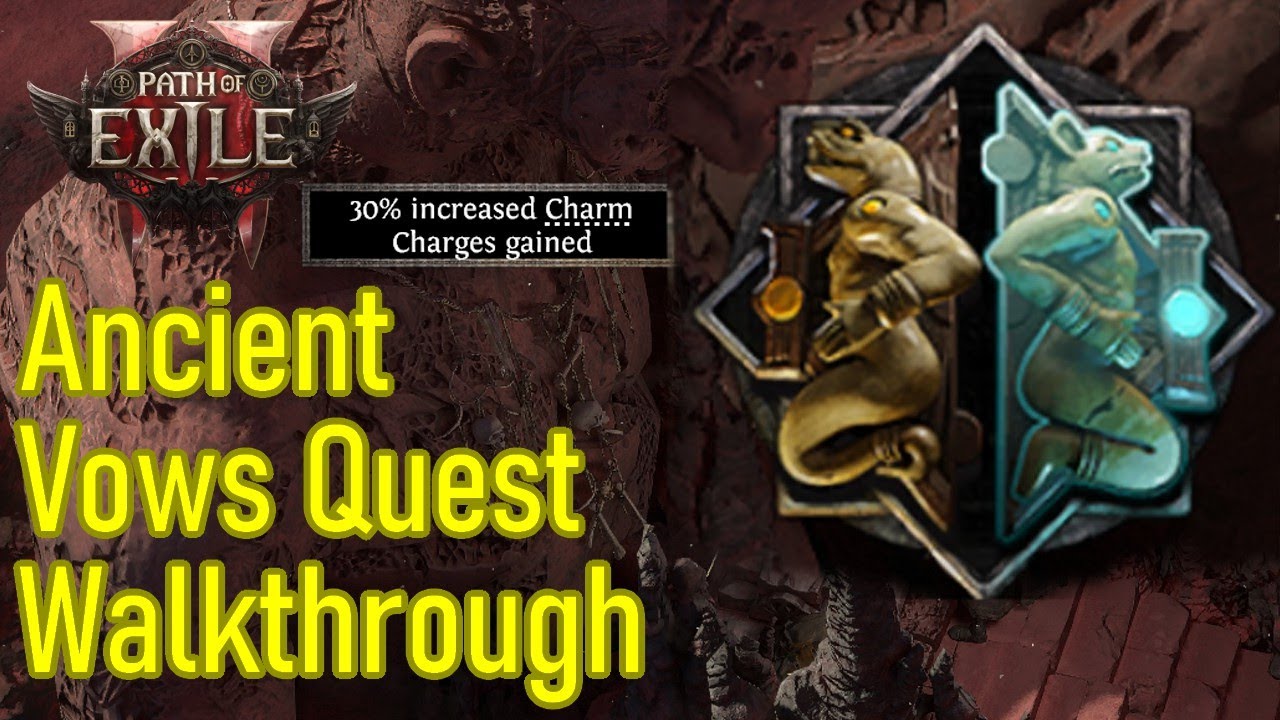 Path of Exile 2 ancient vows quest guide, relic locations guide / walkthrough