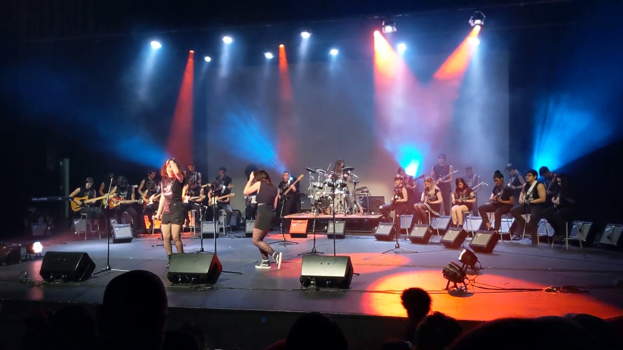 2019 Whitney Young Spring Guitar Showcase Top Group Set/3 Songs. Phone vid