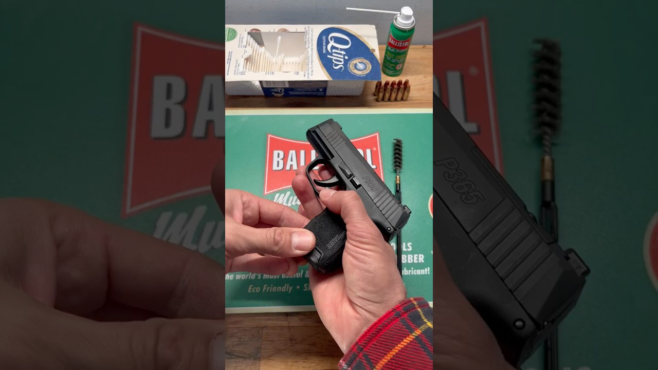 How To Clean A Sig Sauer P365 In One Minute