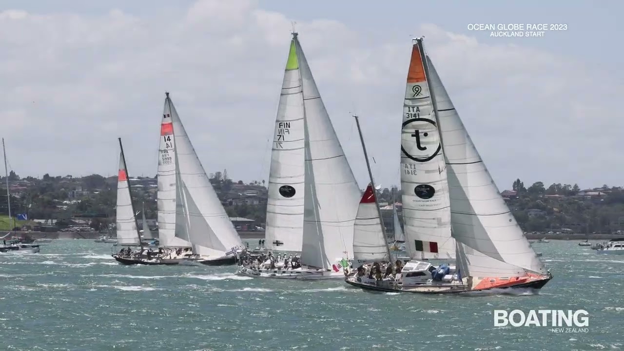 Ocean Globe Race 2023 Auckland Start