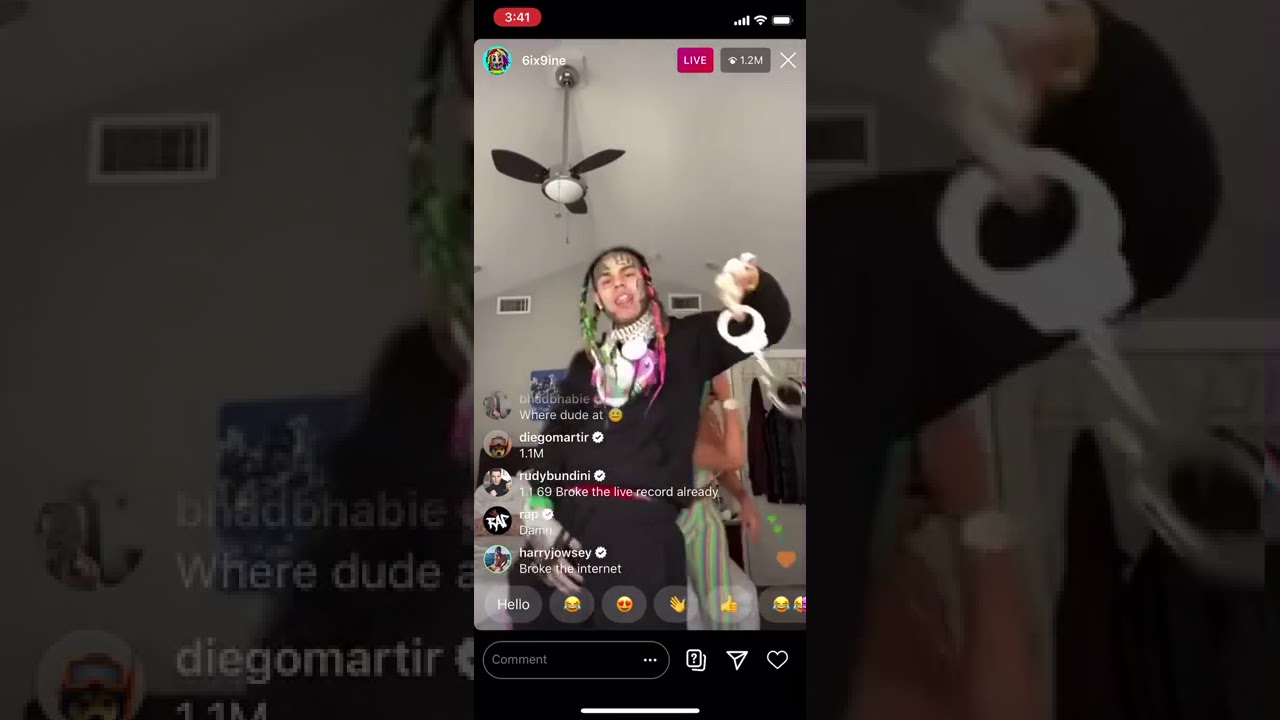 69 instagram live