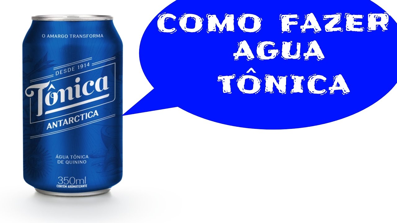 Como fazer agua tônica caseira
