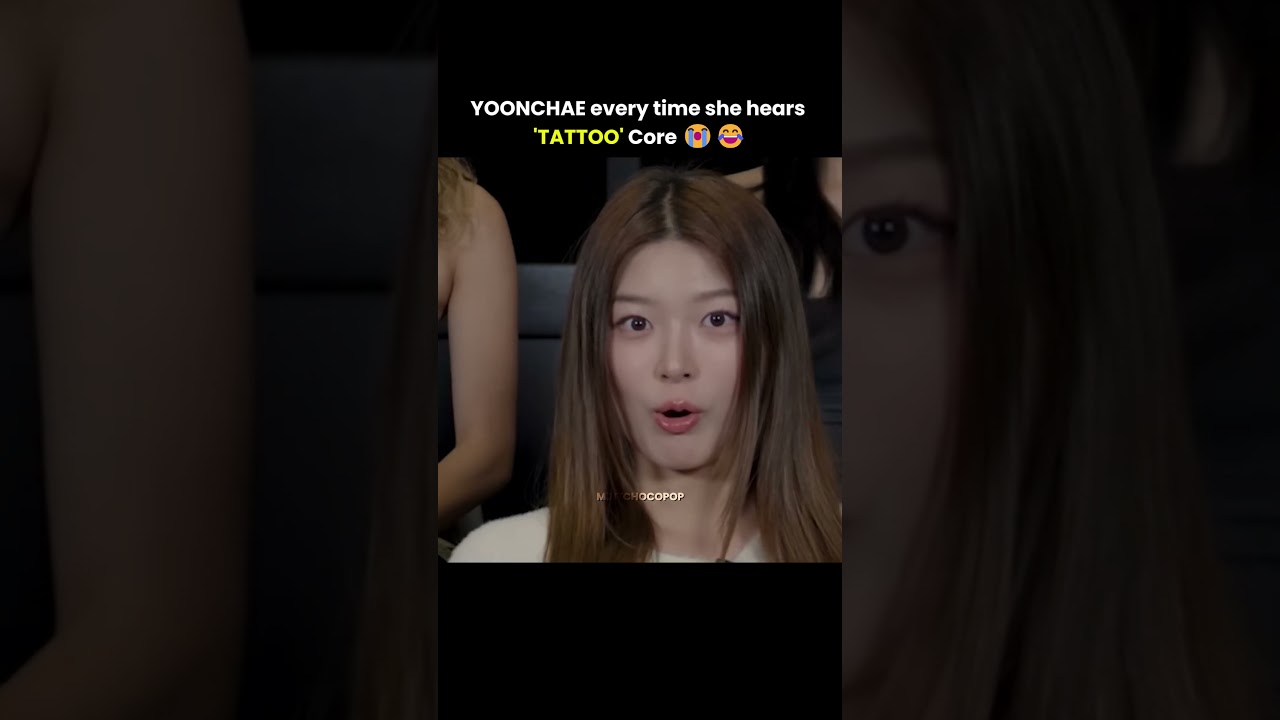 YOONCHAE every time she hears 