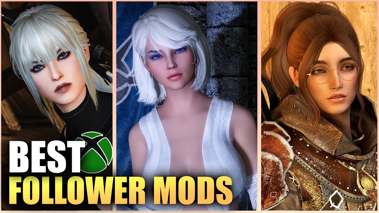 The 40+ BEST Follower Mods you NEED for Skyrim ( Xbox One & PC )