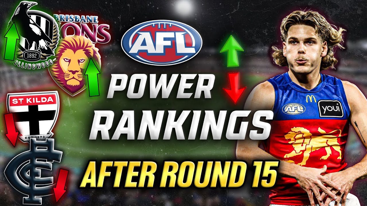 РЕЙТИНГ команд AFL после 15-го тура | Power Rankings 2025