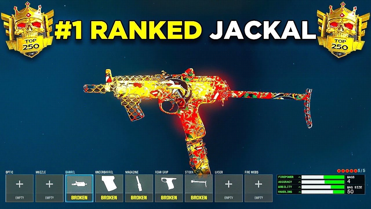 The #1 META JACKAL PDW Loadout on Rebirth Island 🔥 ( Best JACKAL PDW Class Setup )