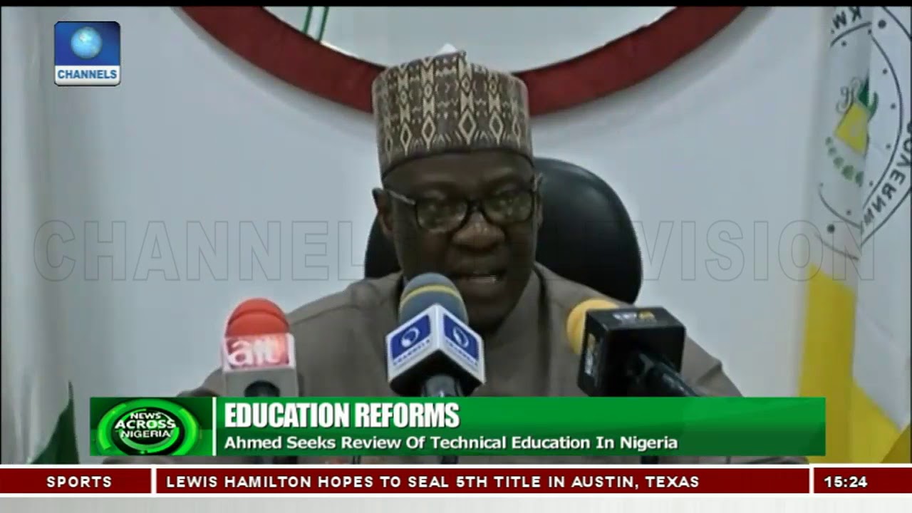 Gov Ahmed Seeks Review Of Technical Education In Nigeria