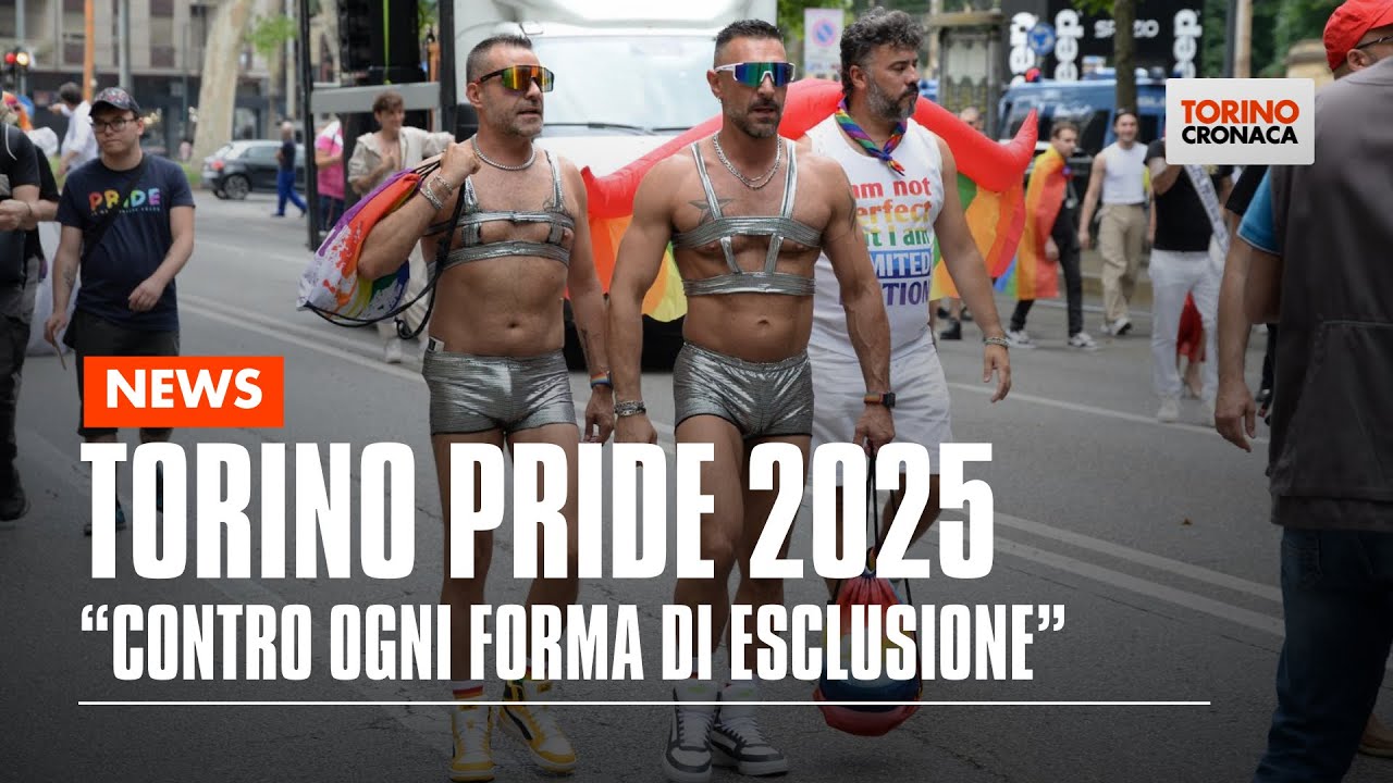 Torino Pride 2025, 150mila persone in piazza contro ogni forma di esclusione