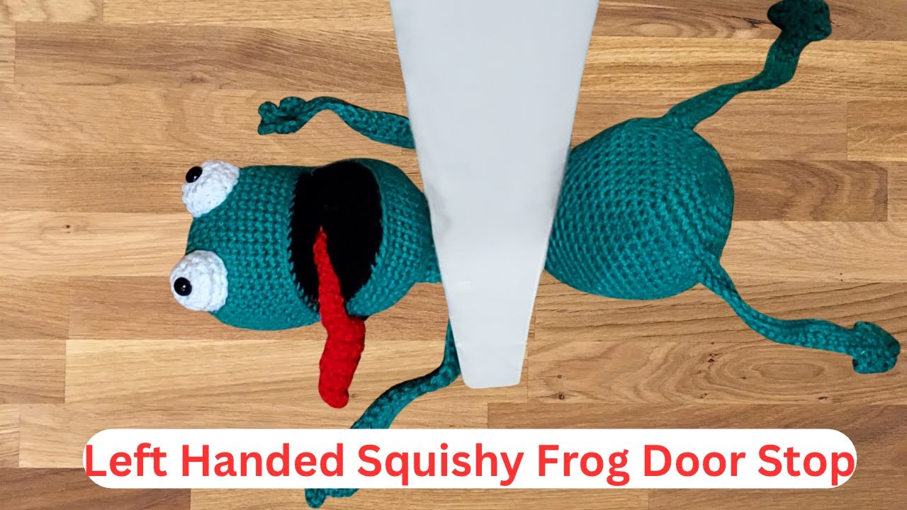 Left Handed Frogger Door Stop