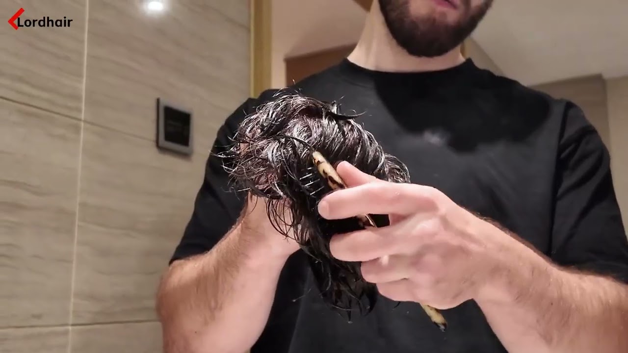 How To Maintain a Full Lace Hair System|Champion #hairlosssolution #hairreplacement
