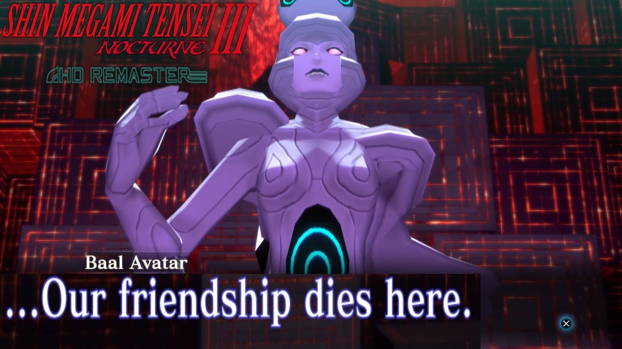 Shin Megami Tensei 3 Nocturne HD Remaster - Boss Baal