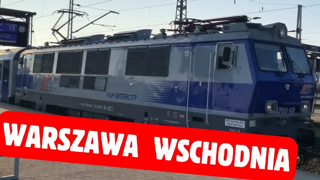 Pociągi Warszawa Wschodnia poranne składy