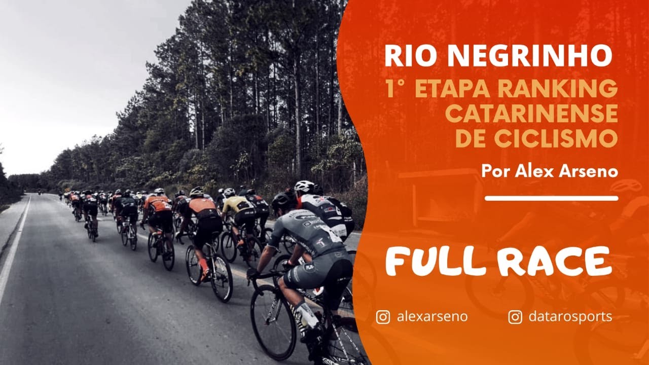 Ciclismo de Estrada 2021. 1ª Etapa do Campeonato Catarinense. FULL Race
