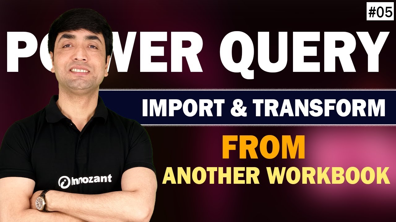 Import and Transform Data from CSV and another Excel Workbook using Power Query