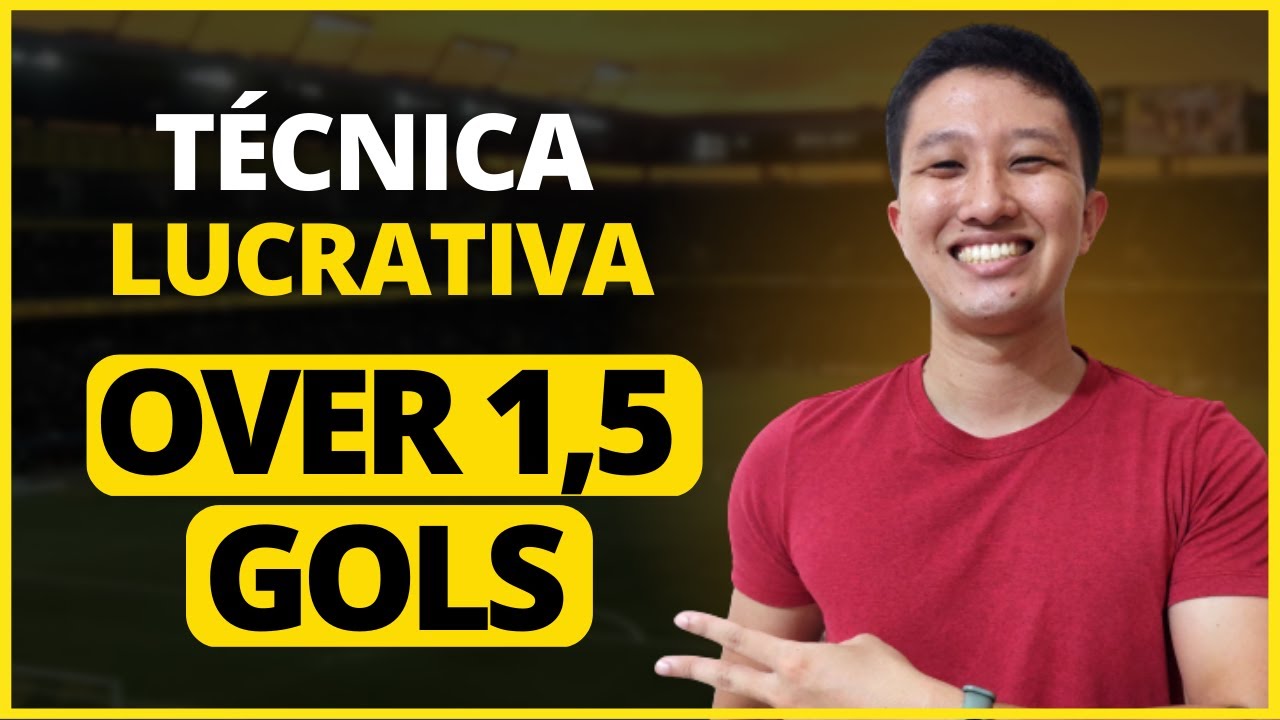 TÉCNICA DE OVER 1,5 GOLS MAIS FÁCIL DE TODAS | Lucre Muito Com Essa Dica!!!