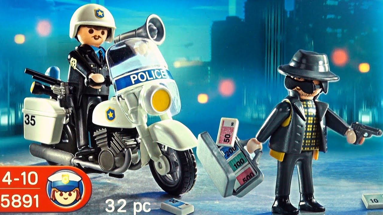Playmobil Police Polizei  (5891) unboxing City Action Policeman and thief toy