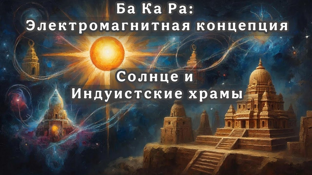 Ба Ка Ра: Электромагнитная концепция | Солнце и Сол / Адам Кадмус / Индуистские храмы / Панпсихизм
