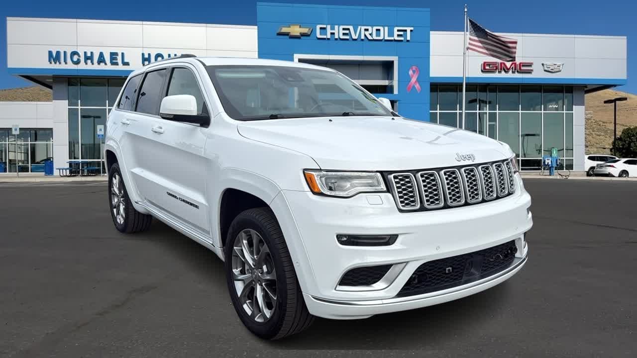 2020 Jeep Grand Cherokee Summit NV Carson City, Reno, Fernley, Lake Tahoe, Northern Nevada