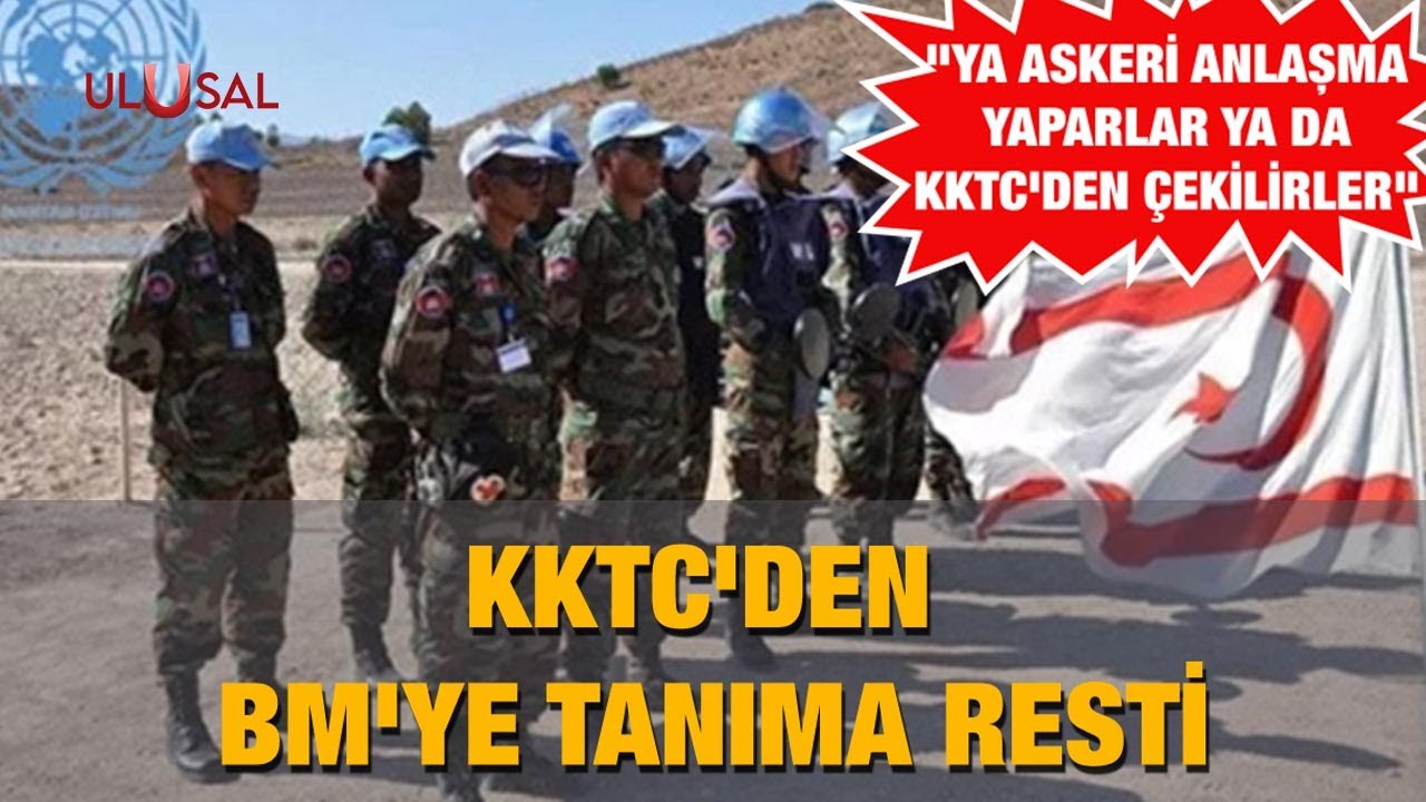 KKTC'den BM'ye tanıma resti