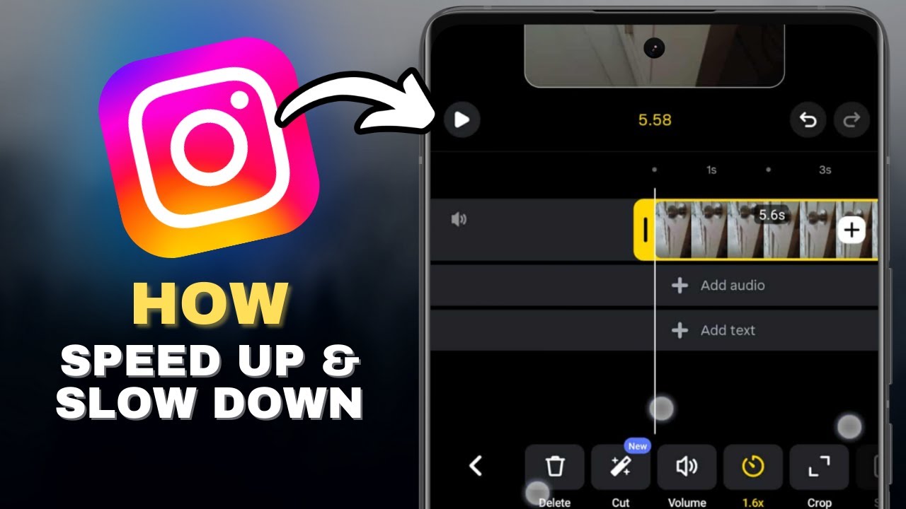 How To Speed Up & Slow Down Videos On Instagram Reels in SECONDS!