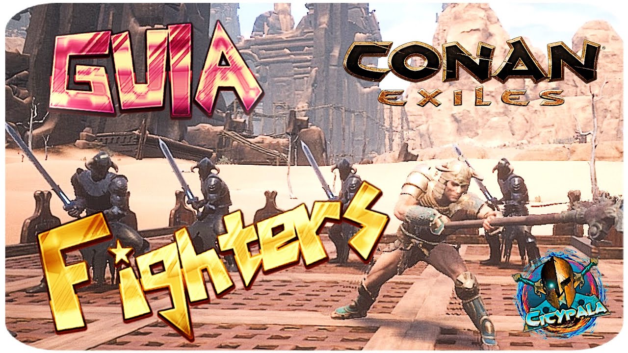 Conan Exiles GUIA ESCLAVOS LUCHADORES donde capturar y levear