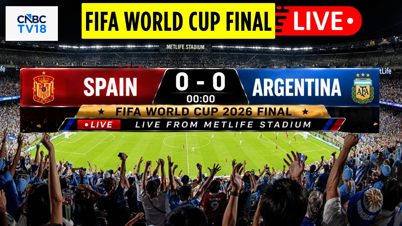 🔴SPAIN Vs ARGENTINA LIVE: FIFA World Cup 2026 Final ESP Vs ARG Match LIVE | Messi vs Yamal | N18G