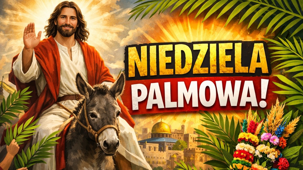 🌿 Niedziela Palmowa &ndash; Pieśni Wielkopostne i Modlitwa Serca | Rozpocznij Wielki Tydzień ✝️