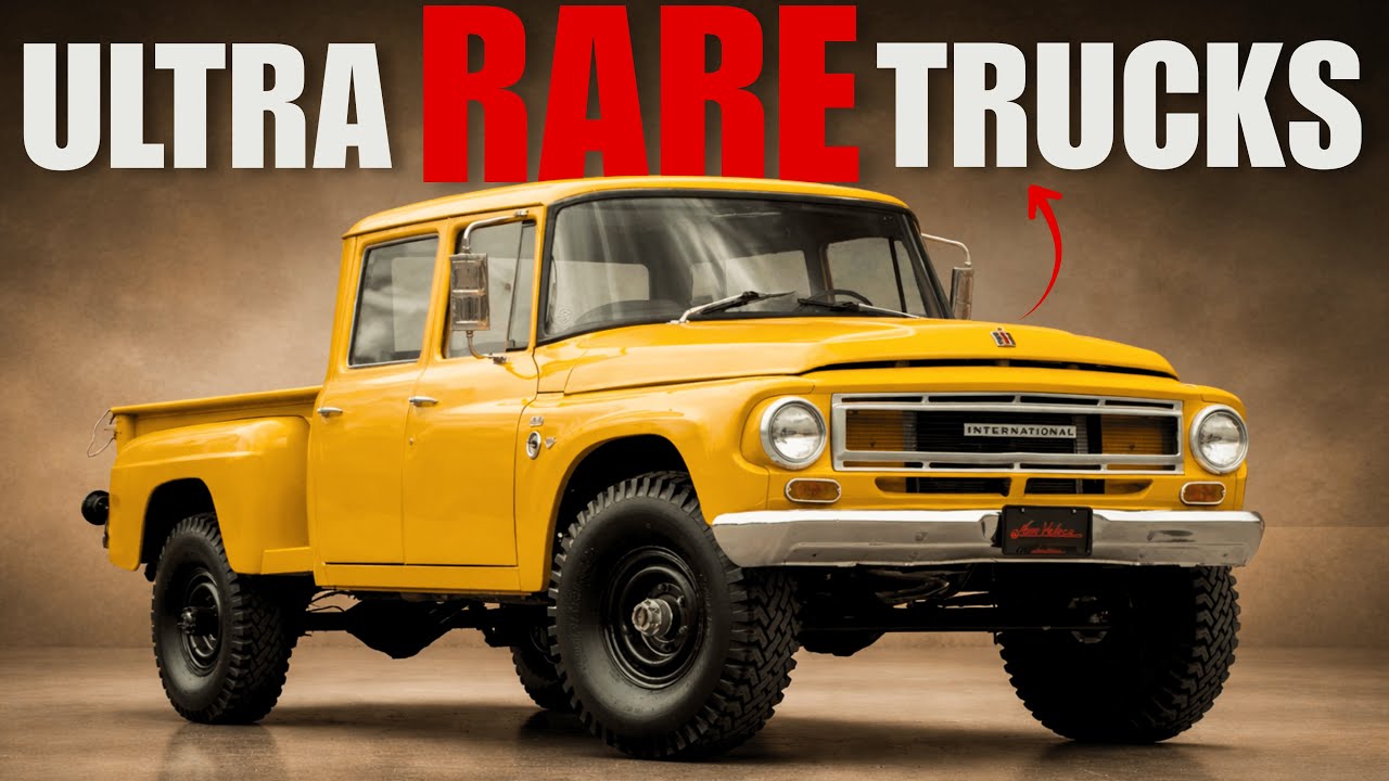 These UNKNOWN Classic Pickups Were So RARE That Almost No One Ever Saw Them