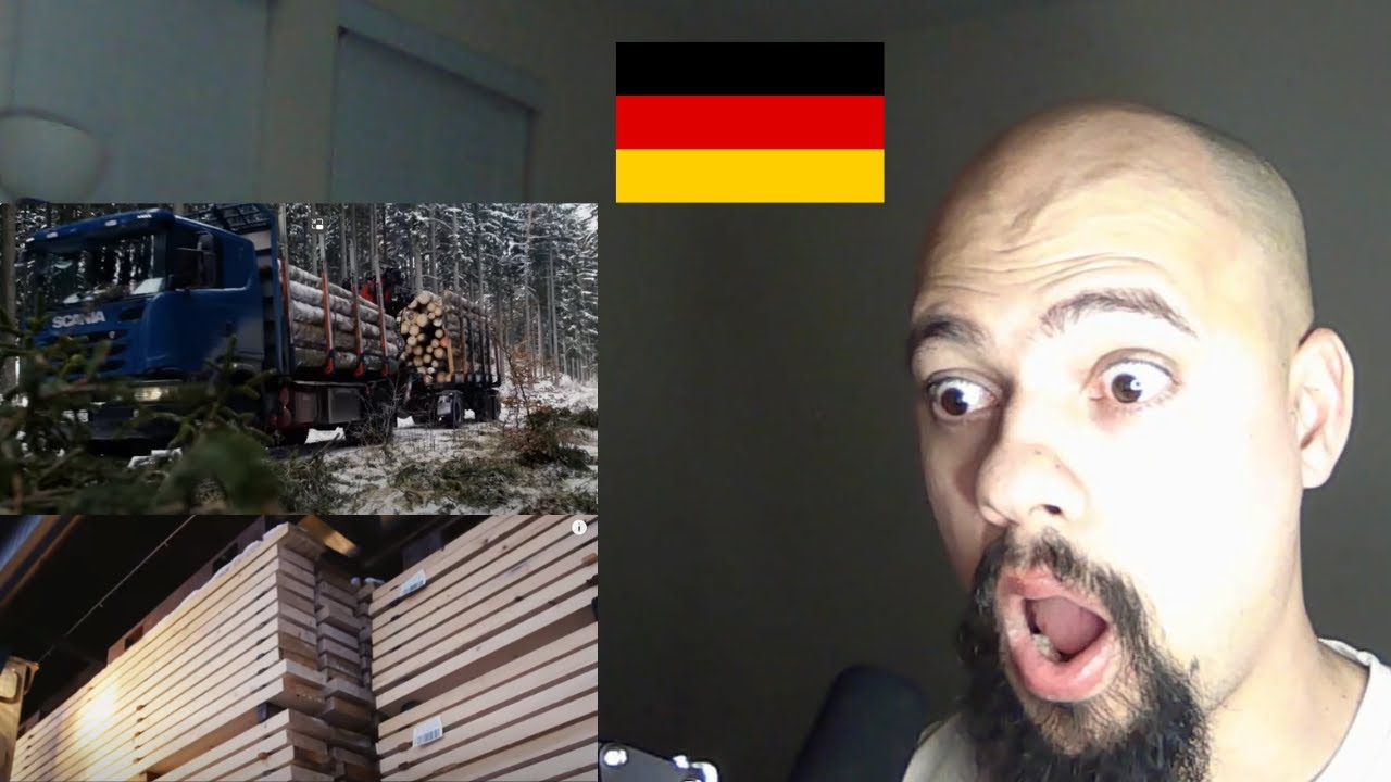 American Reacts To how to build a German house Prefab Part 2