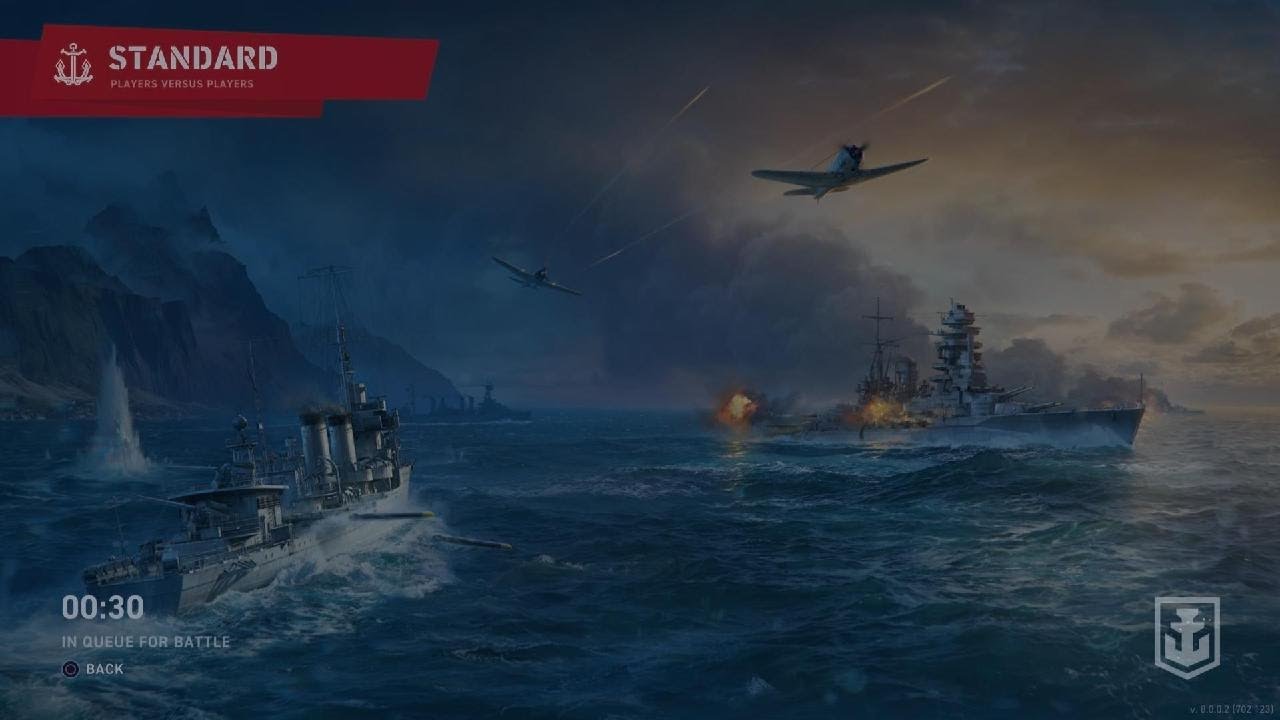 World of Warships: Legends battleship tier 5 Queen Elizabeth 4 kills and 1 assist