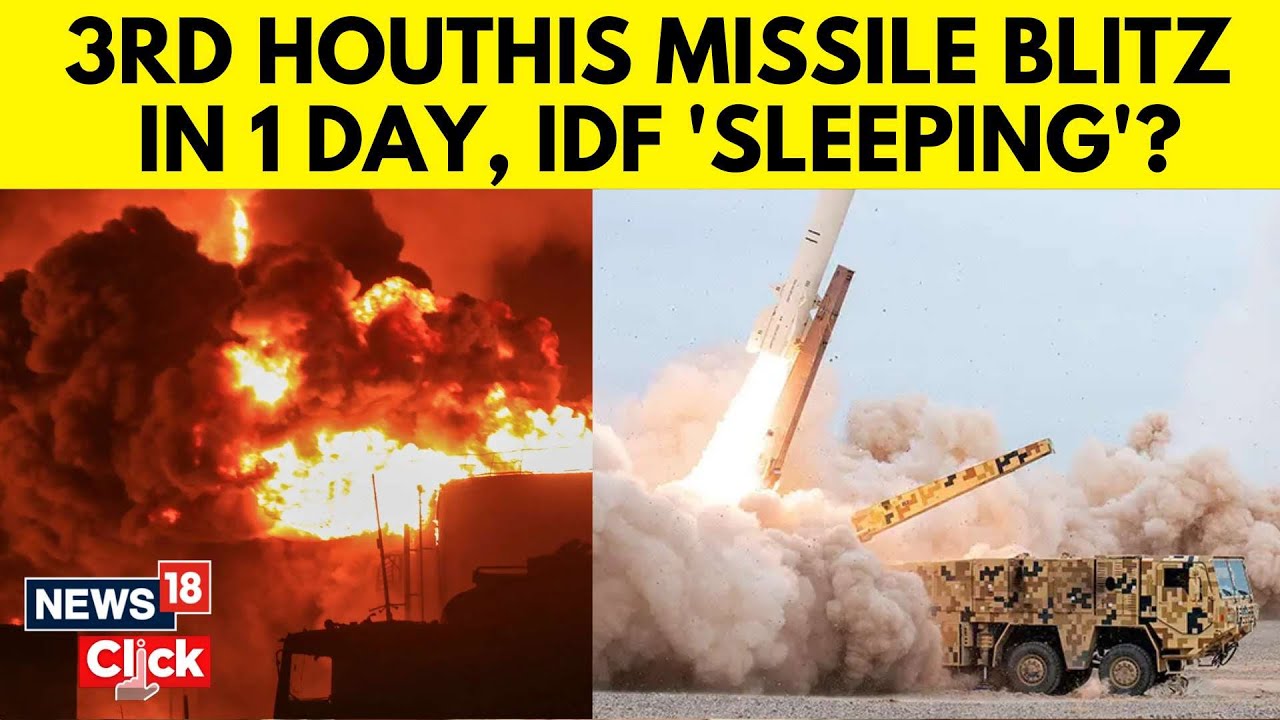 Israel Houthi War Update | Iran Backed Houthi's Launch Ballistic Missile Attack On Israel | N18G