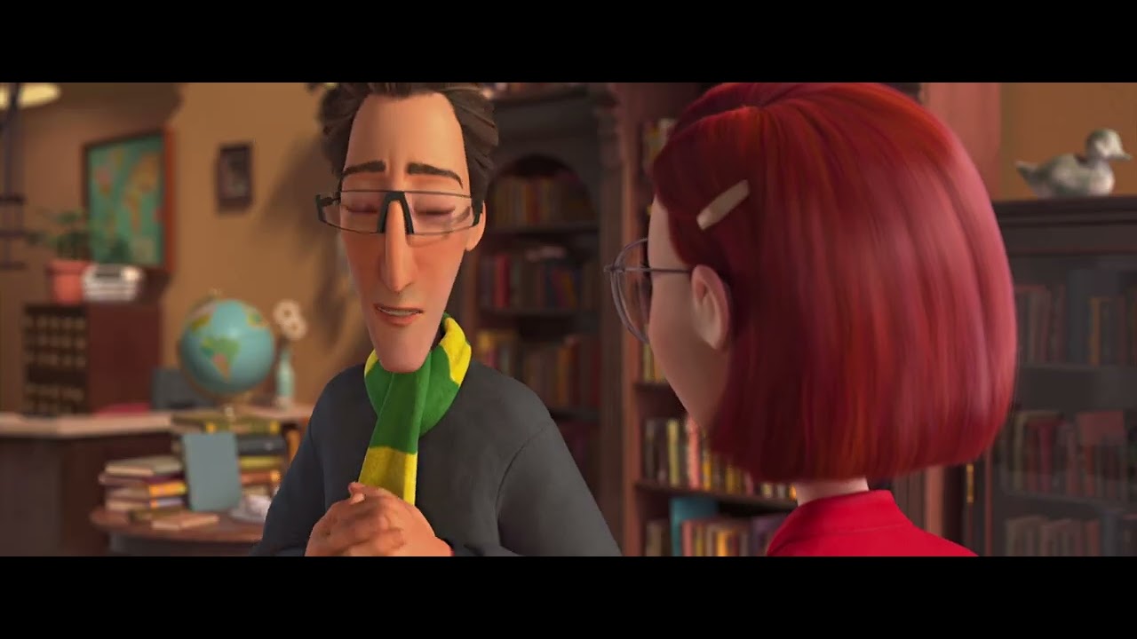 Rio (2011) Biblioteca/Linda Conhece Tulio Scene