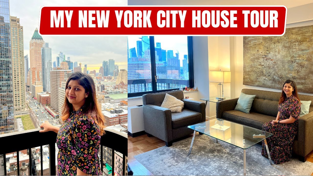My New York City house tour | Stunning Manhattan skyline views | Albeli Ritu