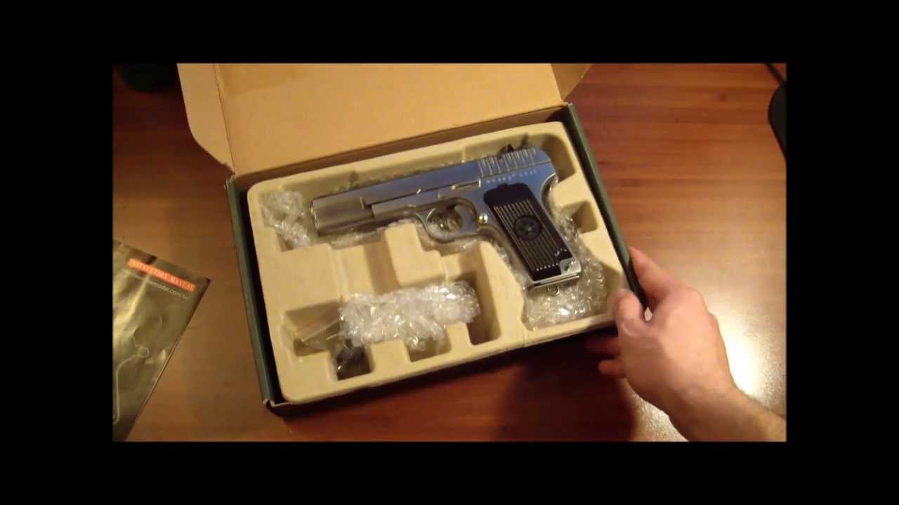WE TT-33 Airsoft Gbb Unboxing&Chrono