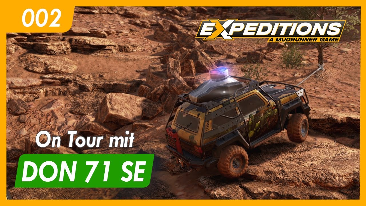 Expeditions A MudRunner Game | 002 | On Tour mit dem DON 71 SE | Let's Play | Gameplay