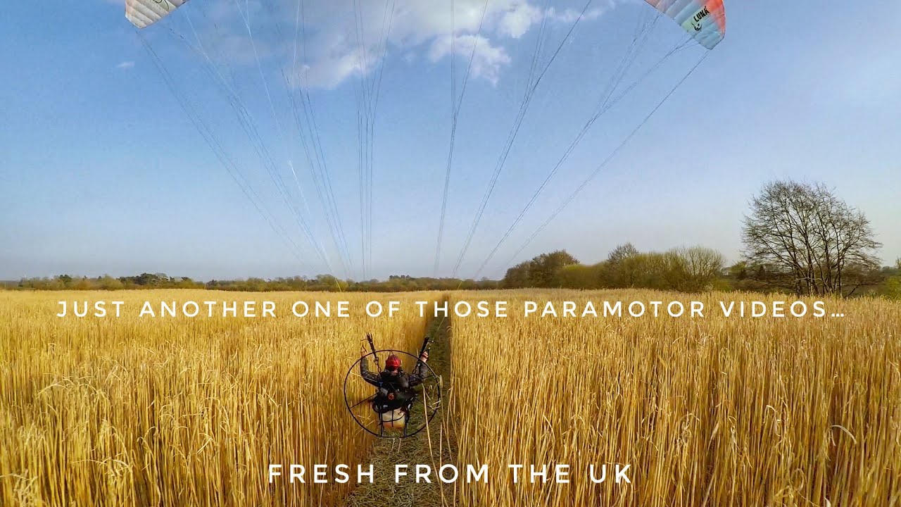 Just another one of those flying a Paramotor videos...