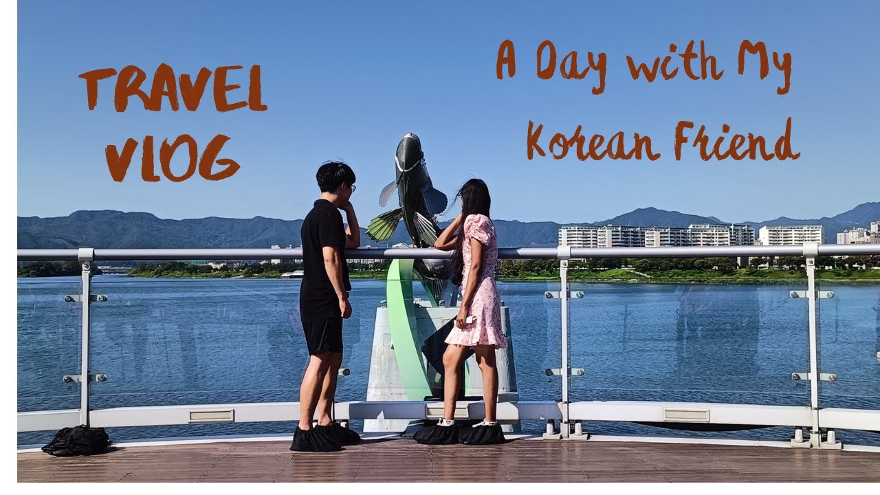 A Day with my Korean Friend | Sky Walk | Hina Sheikh Vlog | South Korea
