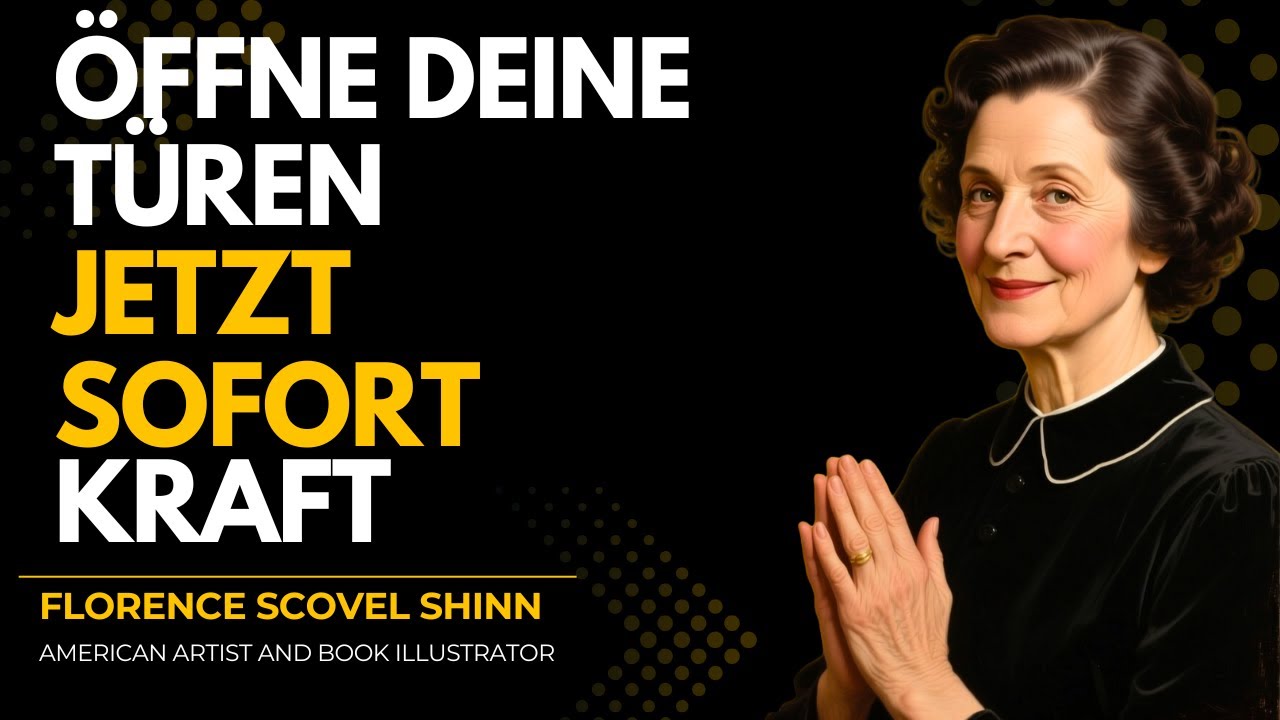 Florence Scovel Shinn erklärt 20 Sekunden Manifestation Technik für sofortigen Wohlstand Erfolg