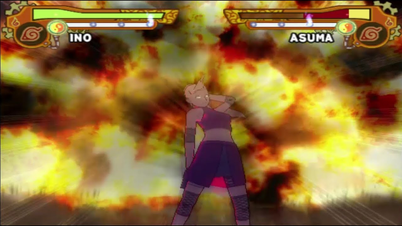 Ino Vs. Asuma | Naruto Shippuden: Ultimate Ninja 5
