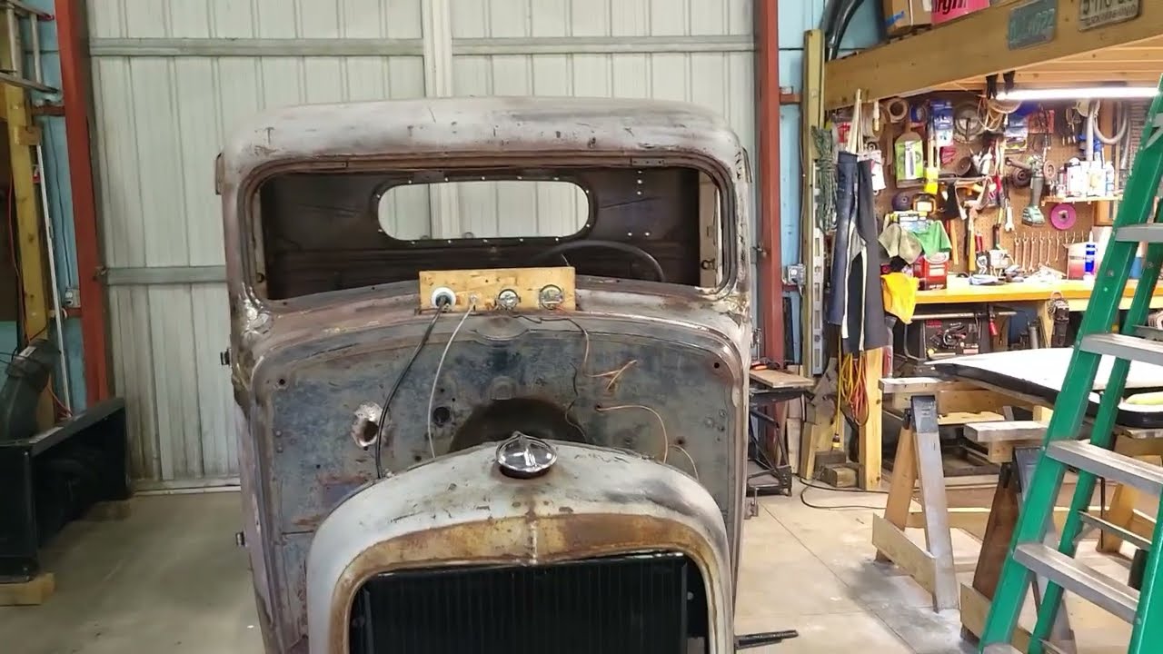 1936 Chevy Pickup Update and Cold Start