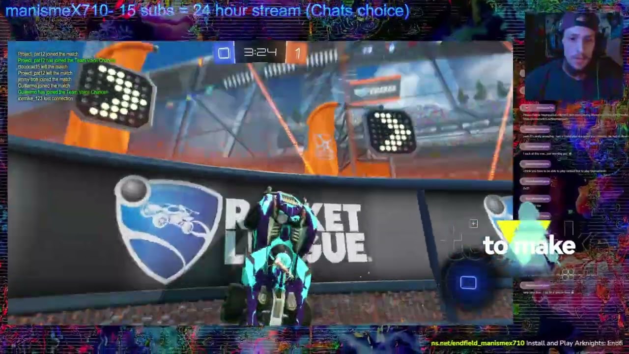 VOD making guitar; rocket league; path of exile- and endfield! (Part 31/50)