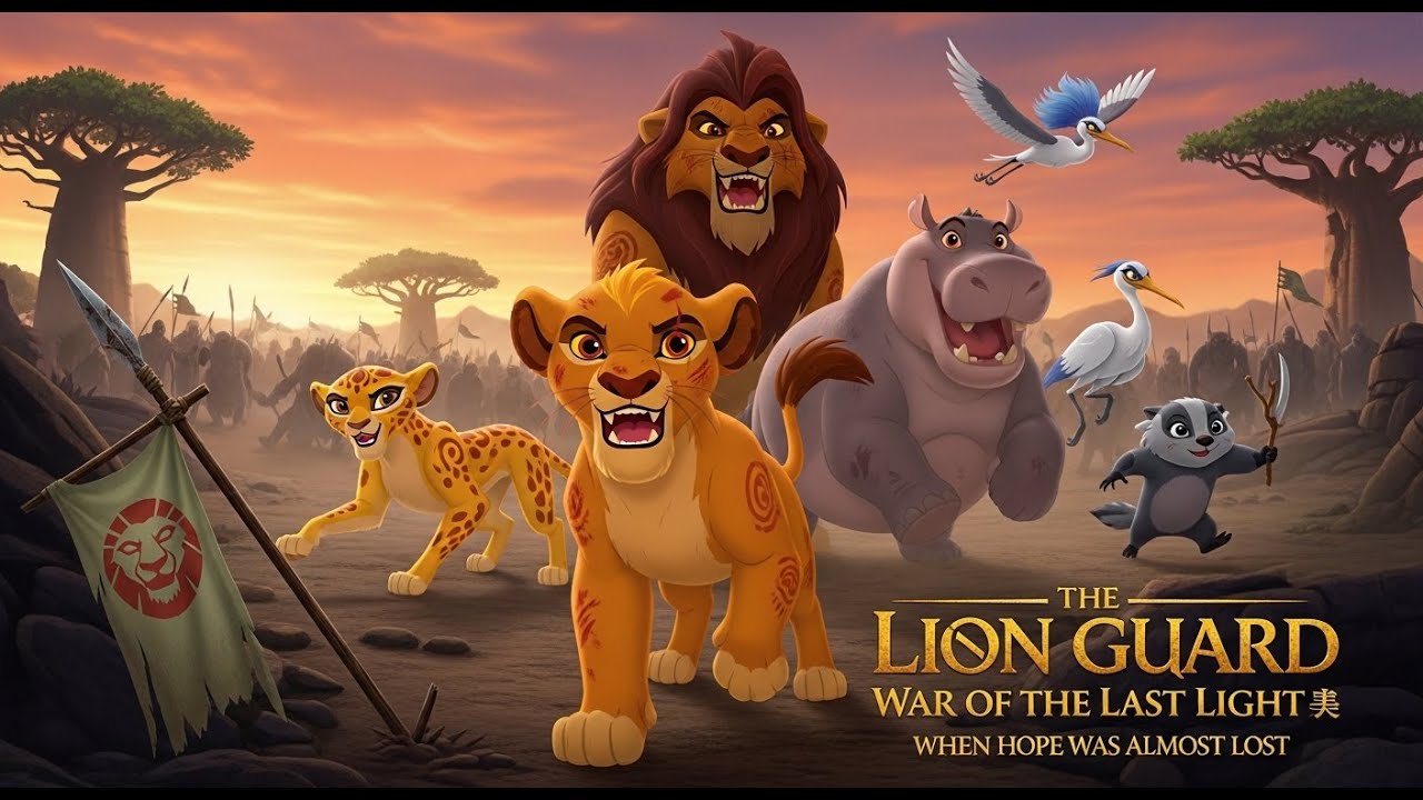 The Lion Guard: War of the Last Light ⚔️🦁 | A Final Battle for the Circle of Life