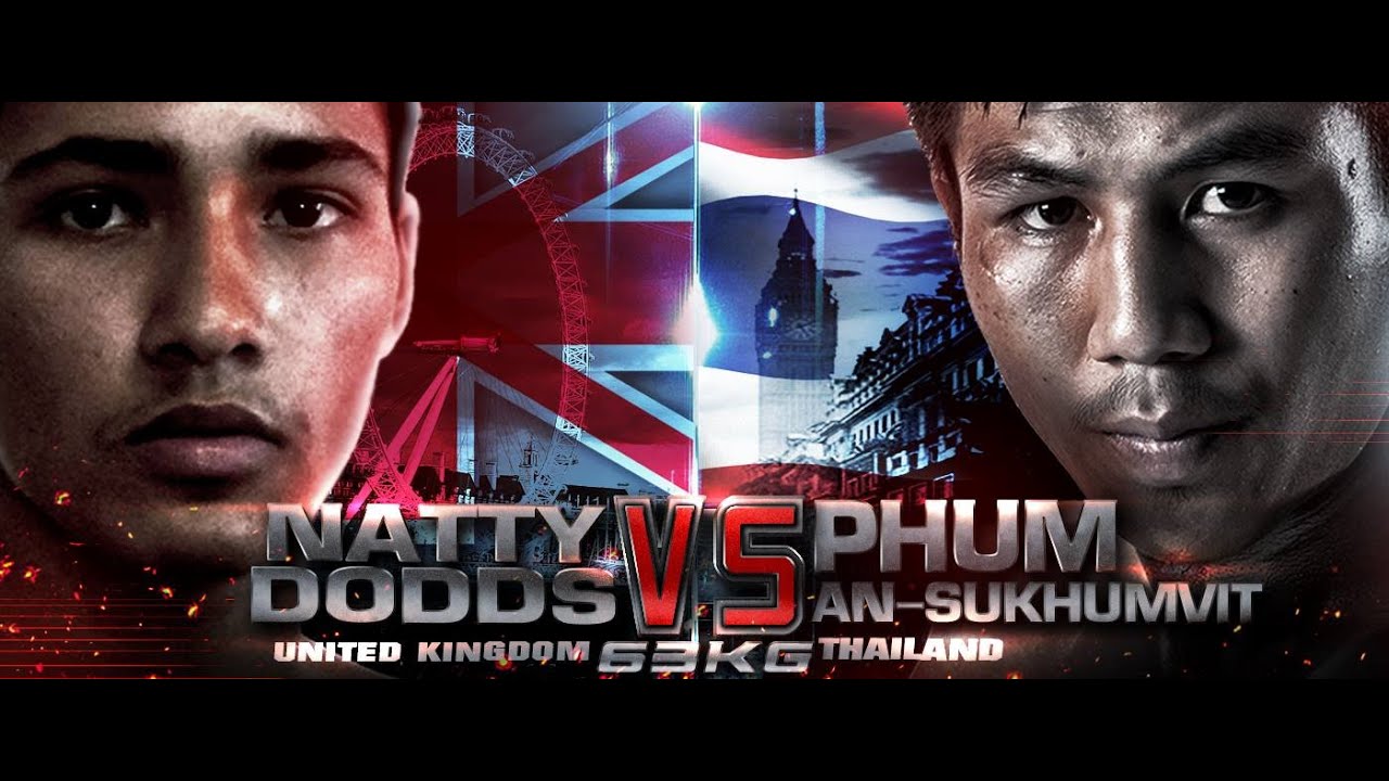 ภูมิ (THA) VS NATTY DODDS (GBR) THAI FIGHT LONDON 2016