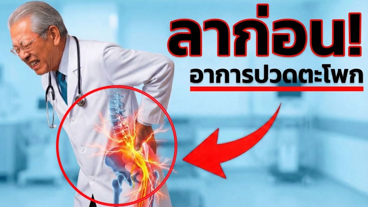 แพทย์สูงวัยที่สุดของญี่ปุ่น: เพียง 3 ท่าออกกำลังกาย “เท่านั้น” ช่วยลดอาการปวดเส้นประสาทไซแอติก