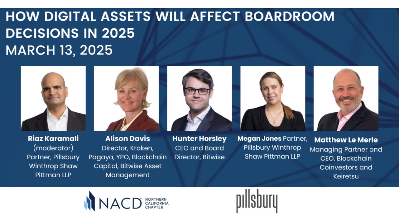 How Digital Assets Will Affect Boardroom Decisions in 2025