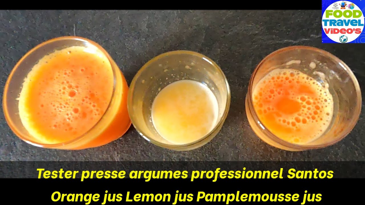 Presse Agrumes professionnel Santos orange jus lemon jus | 365 recipe cooking